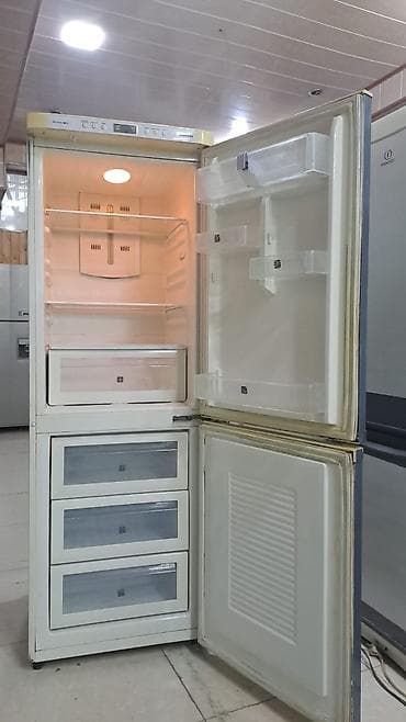 telfonlarin satisi: 2 qapılı Samsung Soyuducu Satılır, rəng - Mavi — 2