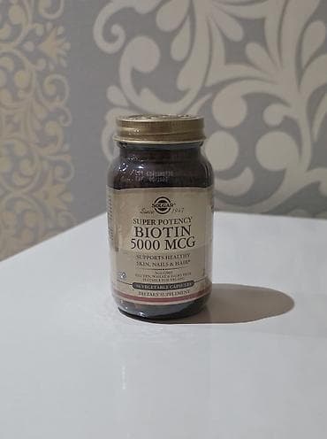 xitozan tablet: 🇺🇸 ABŞ istehsalı – Solgar Biotin 5000 mcg 💊 Solgar dünyanın tanınmış — 2