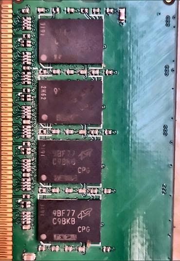komputer canta: Operativ yaddaş (RAM) Crucial, 4 GB, 2400 Mhz, DDR4, PC üçün, Yeni — 2