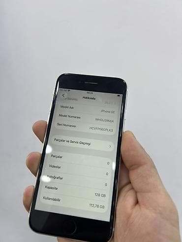 TV və video: IPhone SE 2020, 128 GB, Ağ, Barmaq izi — 3