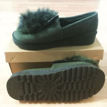 botlar: Ölçü: 36, rəng - Yaşıl, Yeni — 2