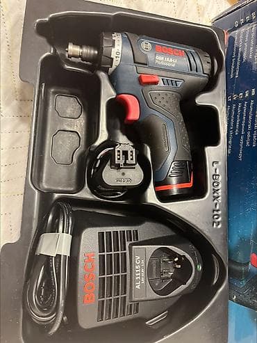 Bosch GSR 10,8-LI Professional akkumulyatorlu vintburğan. AZ is tirade — 2