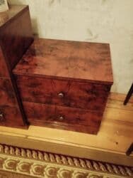 спальня из дерева: Двуспальная кровать — 6