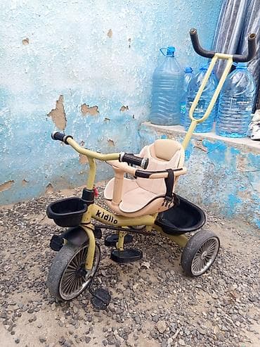 Велосипеды: Uşaq üçtəkərli velosipedi – Kidilo Xüsusiyyətlər: - 3 təkərli stabil — 1
