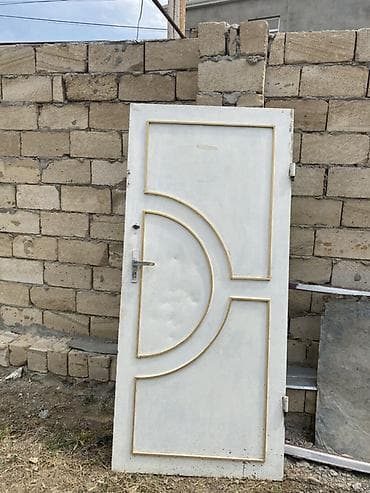 qapi demir qapi seyf qapi: Metal qapı dəsti - Material: qalın metaldan hazırlanmış qapı vərəqi — 2