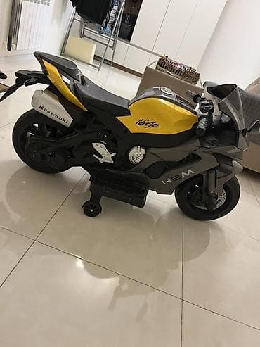 dəmir maşınlar: Uşaq üçün elektrikli motosiklet – sport üslubunda “Ninja/ZXT-R10” — 2