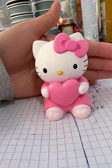 Şəkillər, tablolar: Fiqur, Gips, rəng - Ağ — 5