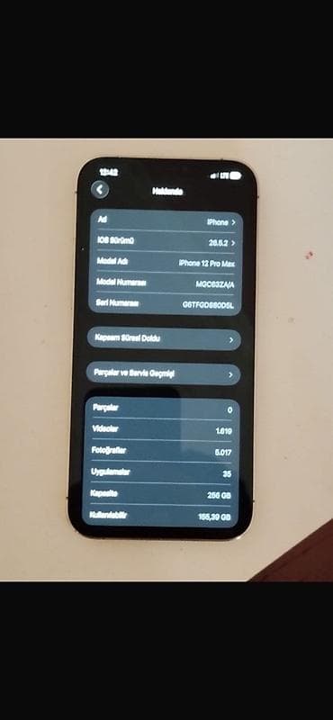 IPhone 12 Pro Max, 256 GB, Ağ, Face ID — 4