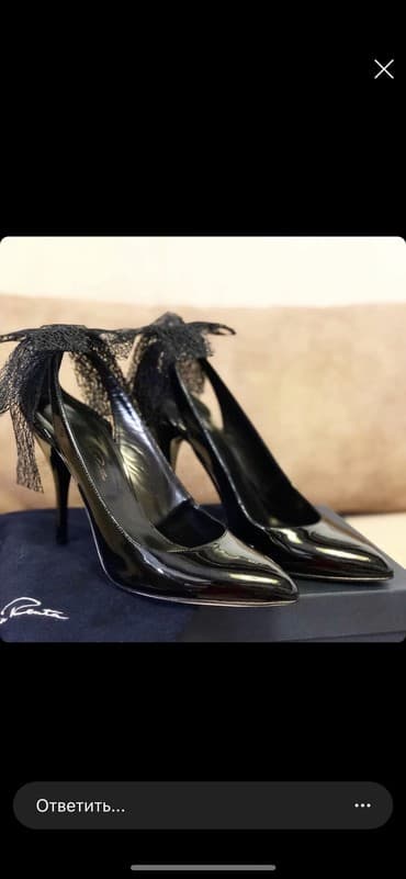 tangetka ayaqqabilar: Tuflilər, Ölçü: 39, rəng - Qara, İşlənmiş — 4