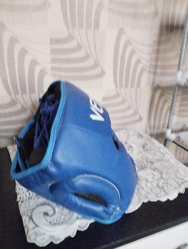 mma paltarı: Venum boks/kikboks üçün baş qoruyucusu - Rəng: mavi - Brend: Venum - — 3