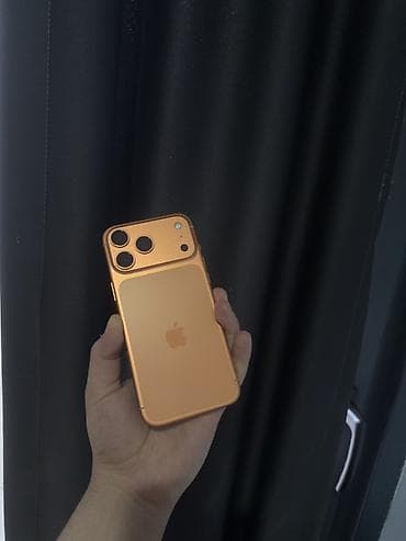 ucuz soyuducular: IPhone 17 Pro Max, 256 GB, Qızılı, Face ID — 1