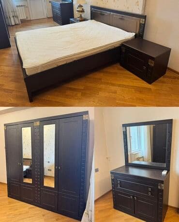 metbext şkafı: İkinəfərlik çarpayı, Dolab — 1