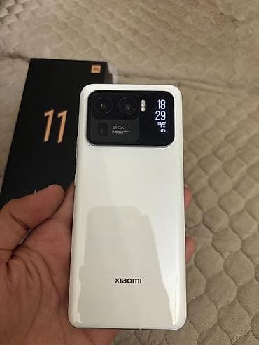 data modem sim card: Xiaomi Mi 11 Ultra, 512 GB, rəng - Ağ, 
 Zəmanət, Düyməli, Sensor — 3