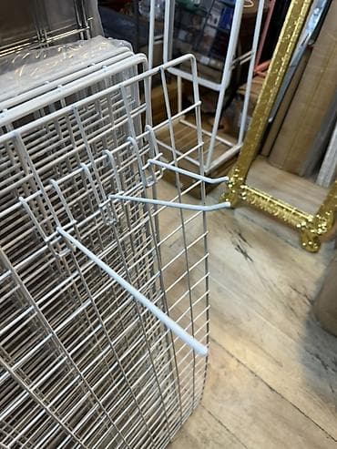 ref: Ağ rəngli metal vitrin asqısı / rəf qarmağı. Məhsul mağaza, vitrin və — 6