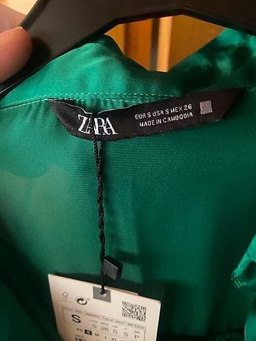 ten effekti: ZARA qadın köynəyi - Model: klassik düyməli köynək - Rəng — 3