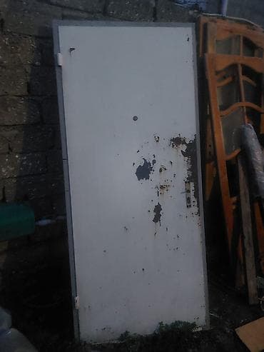 islenmis plastik qapi: Metal giriş qapısı - Material: polad/metal lövhə, möhkəm metal — 1