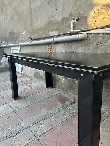 Qonaq masası, İşlənmiş, Açılan, MDF, Dördbucaq masa