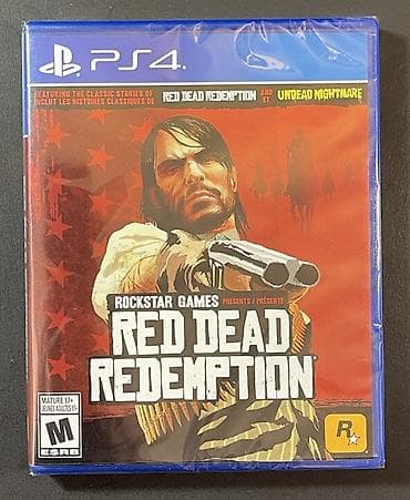 ps4 kaset: Məhsul: PlayStation 4 üçün Red Dead Redemption (Rockstar Games) + — 1