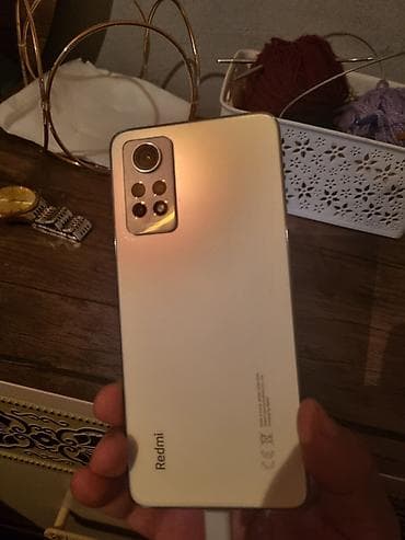 2.el macbook: Redmi Note 12 Pro, 256 GB, rəng - Ağ, Face ID — 1