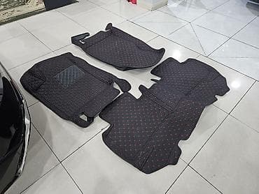 Инструменты для авто: Коврик, Кожа, 3 hissəli dəst – sürücü, sərnişin və arxa sıra üçün bütöv orta tunelli hissə — 2