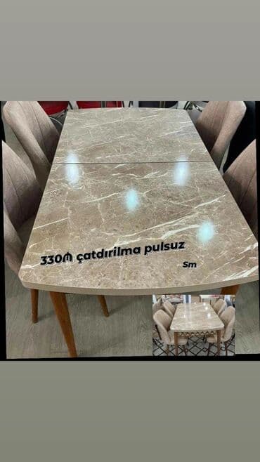 sulutepe kiraye heyet evleri 2022: 🇹🇷Türk istehsalı Möhtəşəm ✨✨ Kuxna üçün stol stul dəsti 4 stul 1 — 5