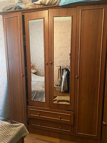 2 təknəfərlik çarpayı, Dolab, Komod, Termo, İşlənmiş