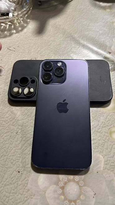 telfon ucuz: IPhone 14 Pro Max, 256 GB, Deep Purple, Face ID — 1