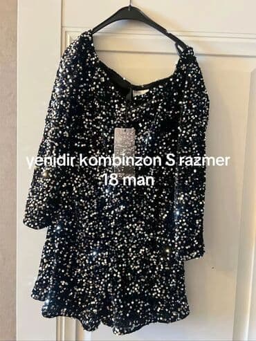 bine qadın geyimleri instagram: Qadın geyimləri paketi - Yaşıl maxi don: uzun, qollu, beldən yığma — 3