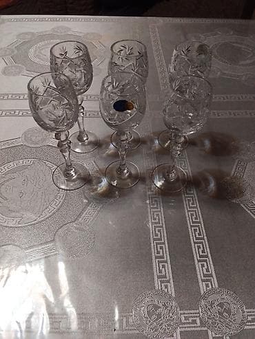 dağ balı: Qədəhlər, Xrustal, 6 ədədli dəst — 2