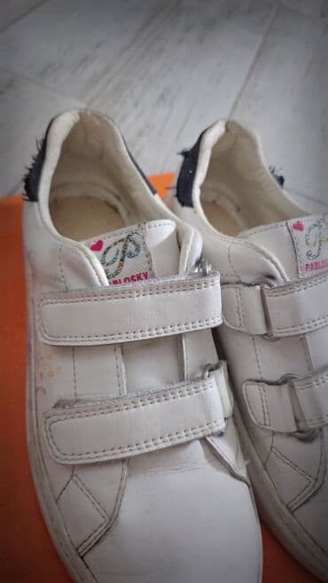 Oyuncaqlar: Pablosky uşaq ayaqqabıları - Model: ağ rəngli idman/keçid ayaqqabısı — 1