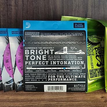 gitara simləri: Elektro gitara simləri Daddario EXL130 Həm yeni başlayanlar, həm — 2