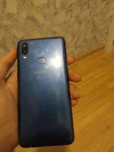 samsun telefonlar: Samsung A10e, rəng - Mavi, Barmaq izi — 1