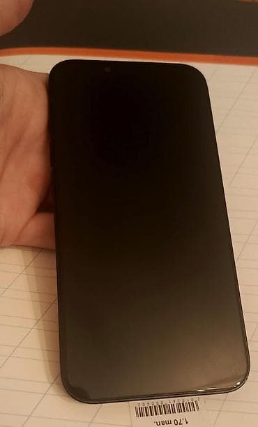 ses guclendrci: IPhone 14, 128 GB, Qara, Face ID — 1
