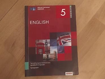 5-ci sinif ingilis dili DİM satılır . Yaxşı vəziyyətdədir.İsteyen