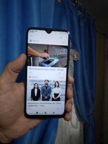 resmi not 8: Redmi Note 8, 64 GB, rəng - Göy, Barmaq izi — 5