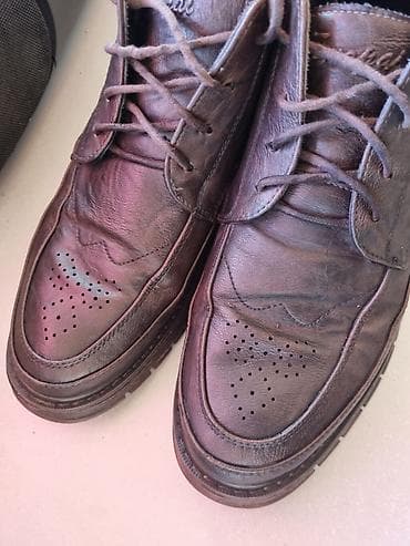 danilov ayaqqabi: Məhsul: Kişi dəridən ayakkabı - Rəng: Tünd qəhvəyi - Material: Tam — 1