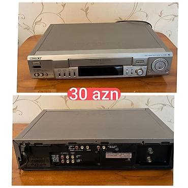 Sony VCR (Video Kaset Yazıcı/Oxuducu) – SLV‑ED80 - 6 Head Hi‑Fi A/V
