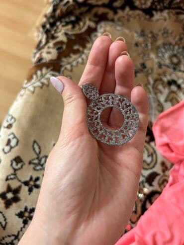 серьги: Серьги, Серебро, 925 проба, Самовывоз — 2