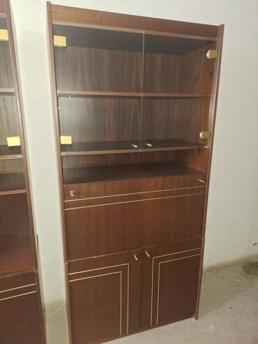 isqaf: Açılan, 2 qapılı Düz dolab, Kitab dolabı — 3