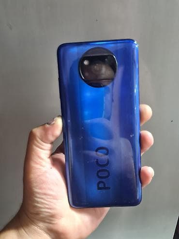 poco x9: Poco X3, 128 GB, rəng - Mavi, Barmaq izi — 2