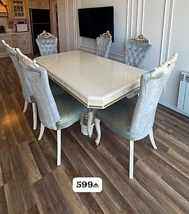 stol stul satisi: *599₼ MASA desti :-TƏCİLİ SATILIR‼️* ideal vəziyyətdədir — 1