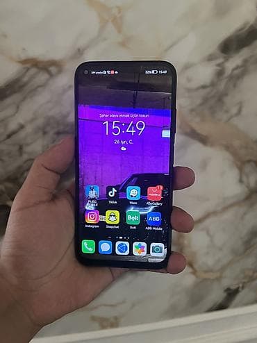 Huawei P40 lite, 128 GB, rəng - Qara, Barmaq izi, Face ID — 7