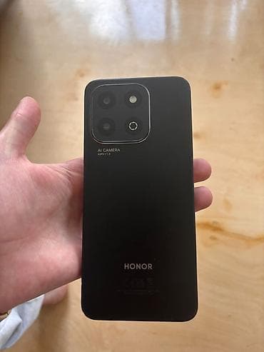 planset honor: Honor X6b, 256 GB, rəng - Qara, Barmaq izi — 2