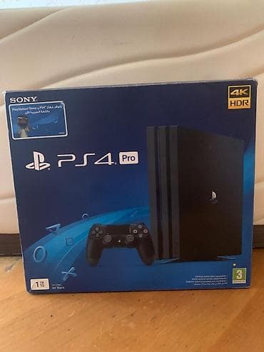 playstation işlənmiş: PlayStation 4 Pro (PS4 Pro) oyun konsolu – 4K HDR dəstəyi ilə - — 9