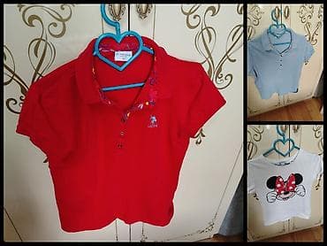 - U.S. Polo Assn. qadın polo köynəkləri və qısaqol T‑şörtlər dəsti - — 1