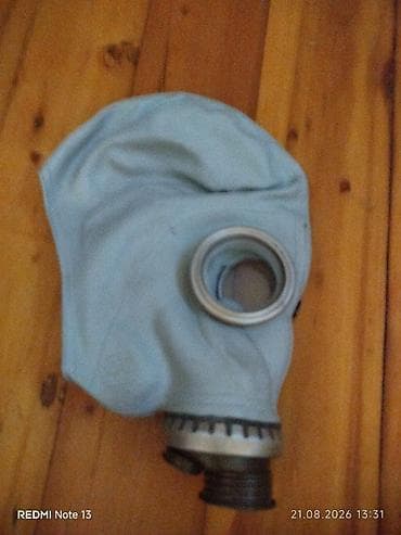masking 20000: Qaz maskası (respirator başlığı) - Material: elastik kauçuk korpus — 3