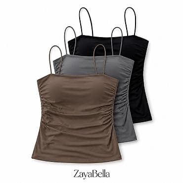 stringer alt geyimi: ZayaBella qadın “camisole” top Sadə, zövqlü və gündəlik kombinlər — 1