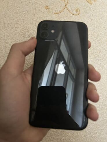 ventilyator su ile: IPhone 11, 64 GB, Qara, Face ID — 1