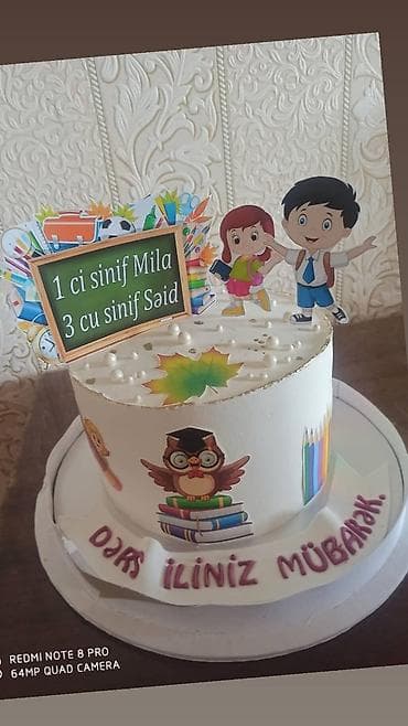 Mektebe tort sadece 35m her formada tort sifariw vere bilersiz. Icliy lalafo.az -da Mektebe tort sadece 35m her formada tort sifariw vere bilersiz. Icliy
