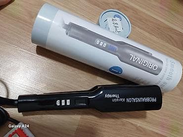 SAÇ DÜZLƏŞDİRİCİ ÜTÜ 1080 DƏRƏCƏYƏDƏK İSİNİR TƏZƏ KEYFİYYƏTLİ — 2